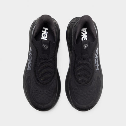 Hoka Skyward Laceless Black / Black