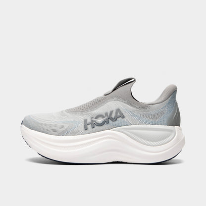 Hoka Skyward Laceless Grey / White