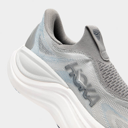 Hoka Skyward Laceless Grey / White
