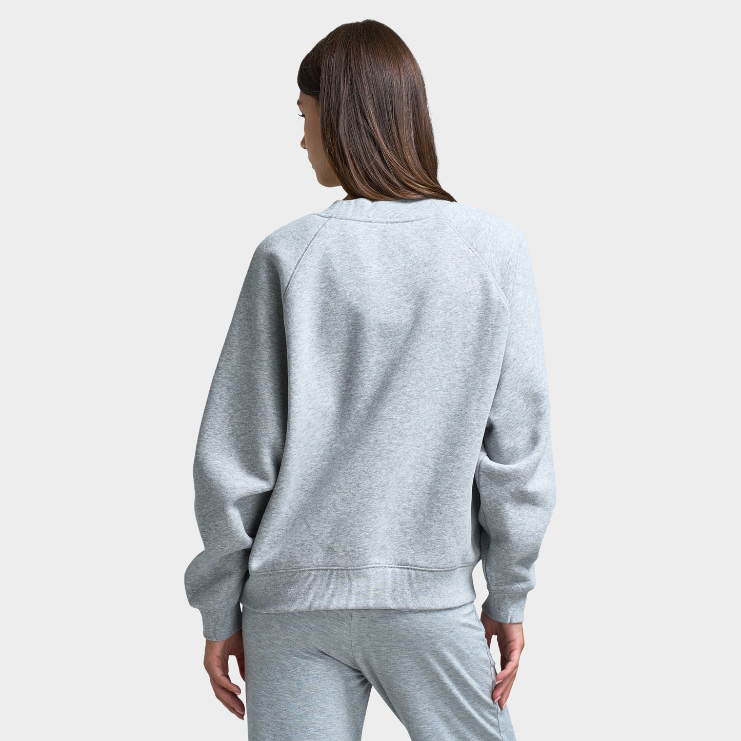 UGG Women's Logo Crewneck / Heather Grey