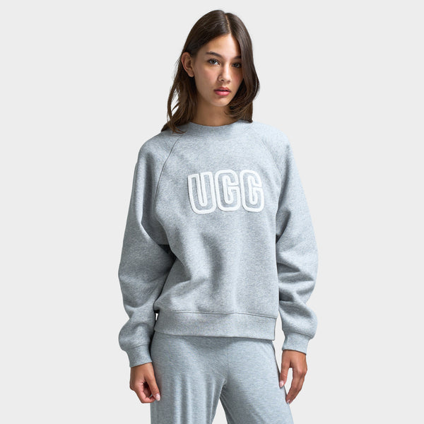UGG Women's Logo Crewneck / Heather Grey – JD Sports