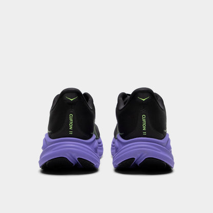 Hoka Clifton 11 Black / Neon Yuzu