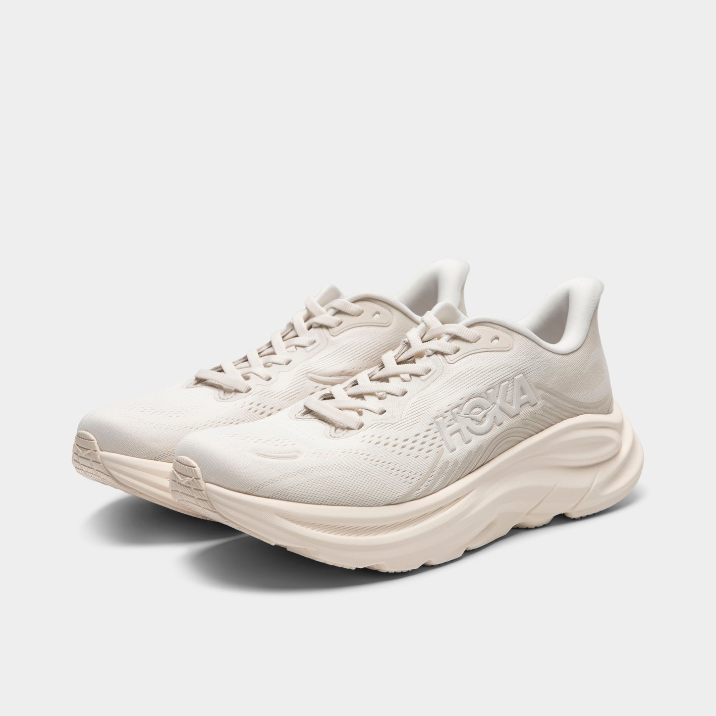 Hoka Clifton 11 Femme Alabaster / Lait d'avoine