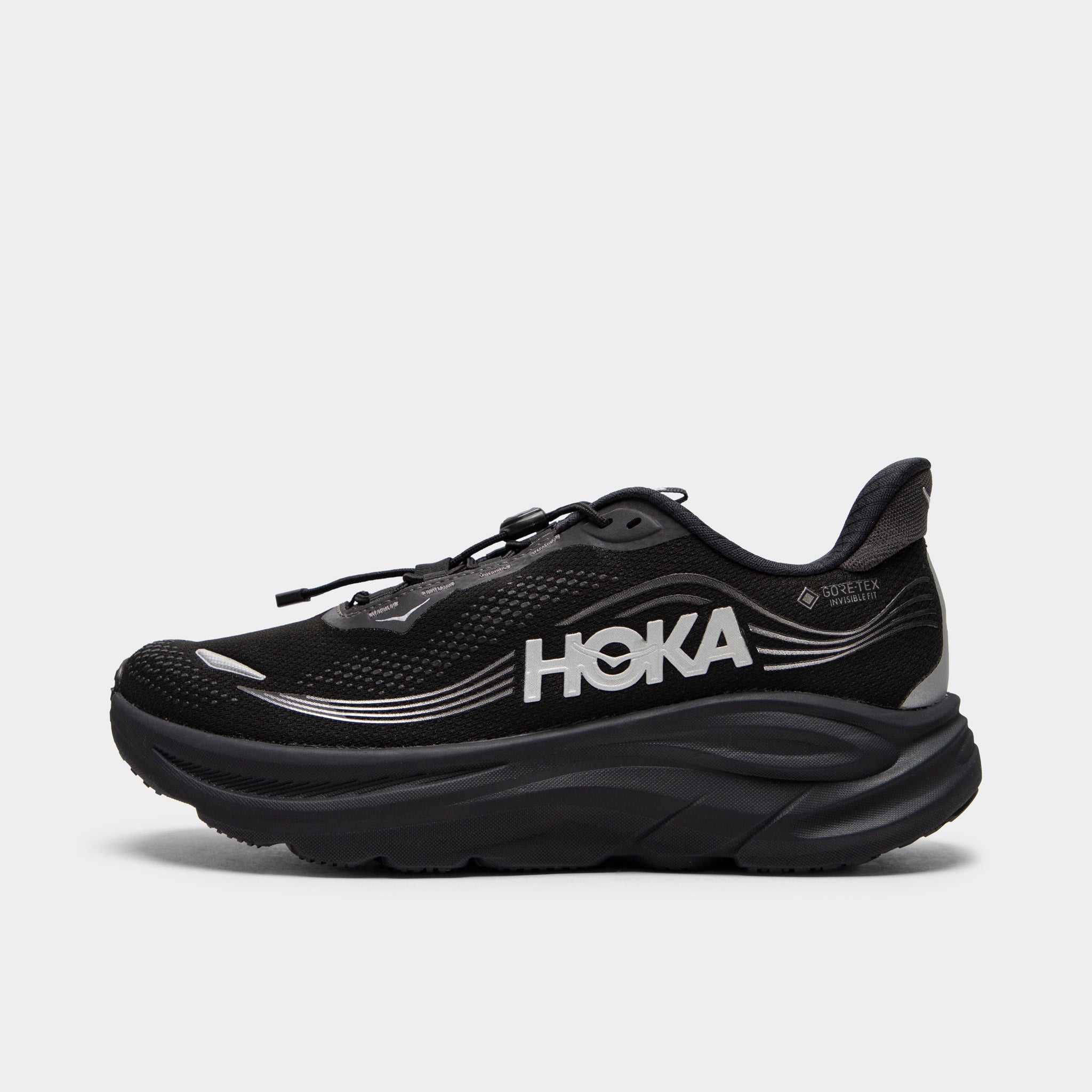 HOKA Clifton 11 GTX Black / Black – JD Sports