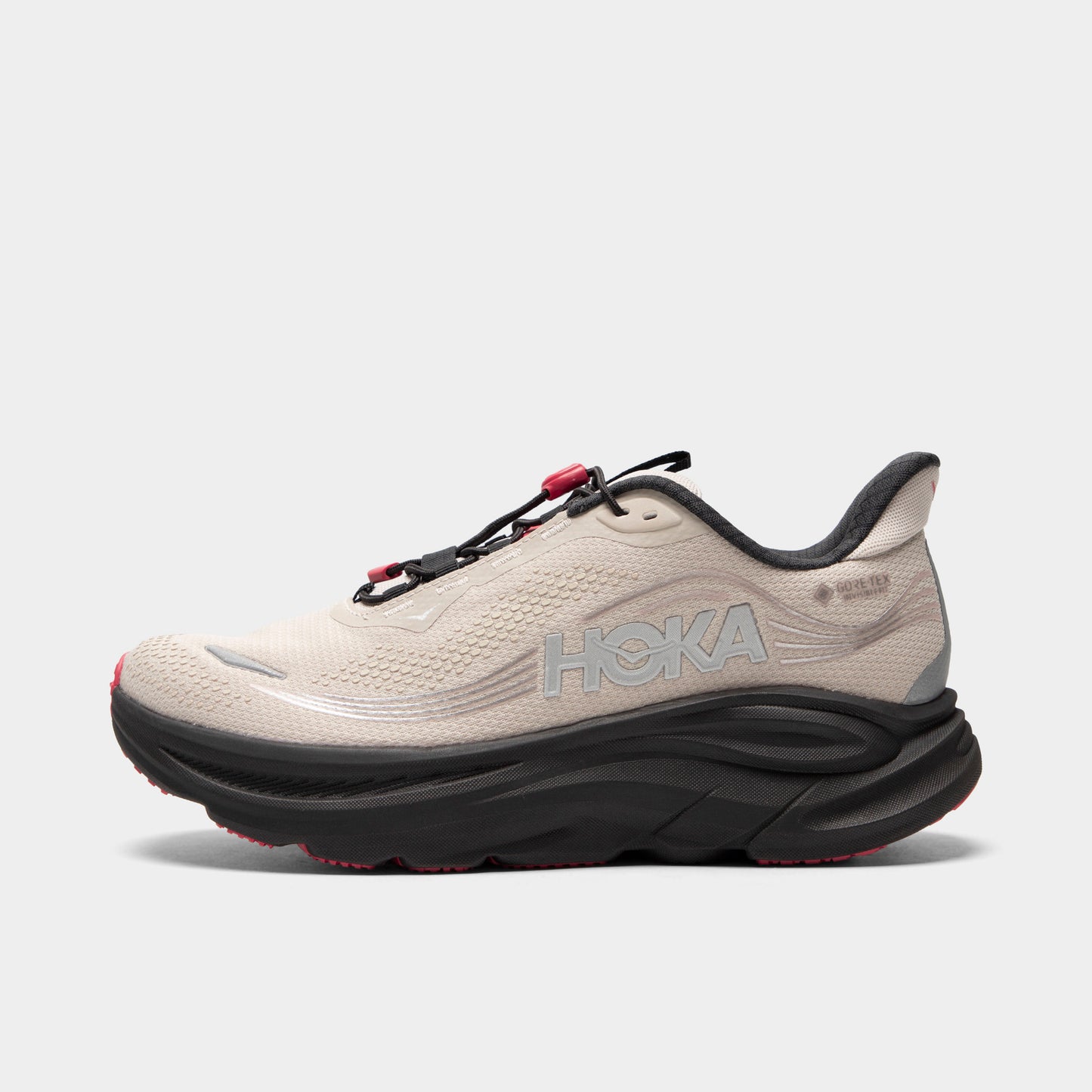 HOKA Clifton 11 GTX River Rock Gris / Noir Carbonne