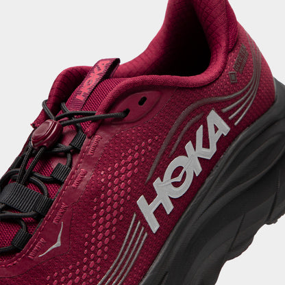 HOKA Clifton 11 GTX Varsity Burgundy / Carbon Black