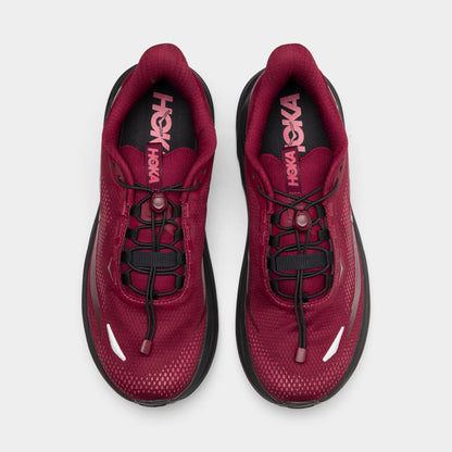 HOKA Clifton 11 GTX Varsity Burgundy / Carbon Black