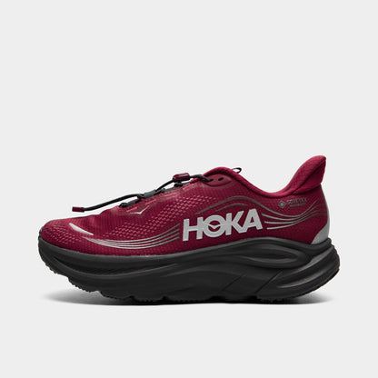 HOKA Clifton 11 GTX Varsity Burgundy / Carbon Black