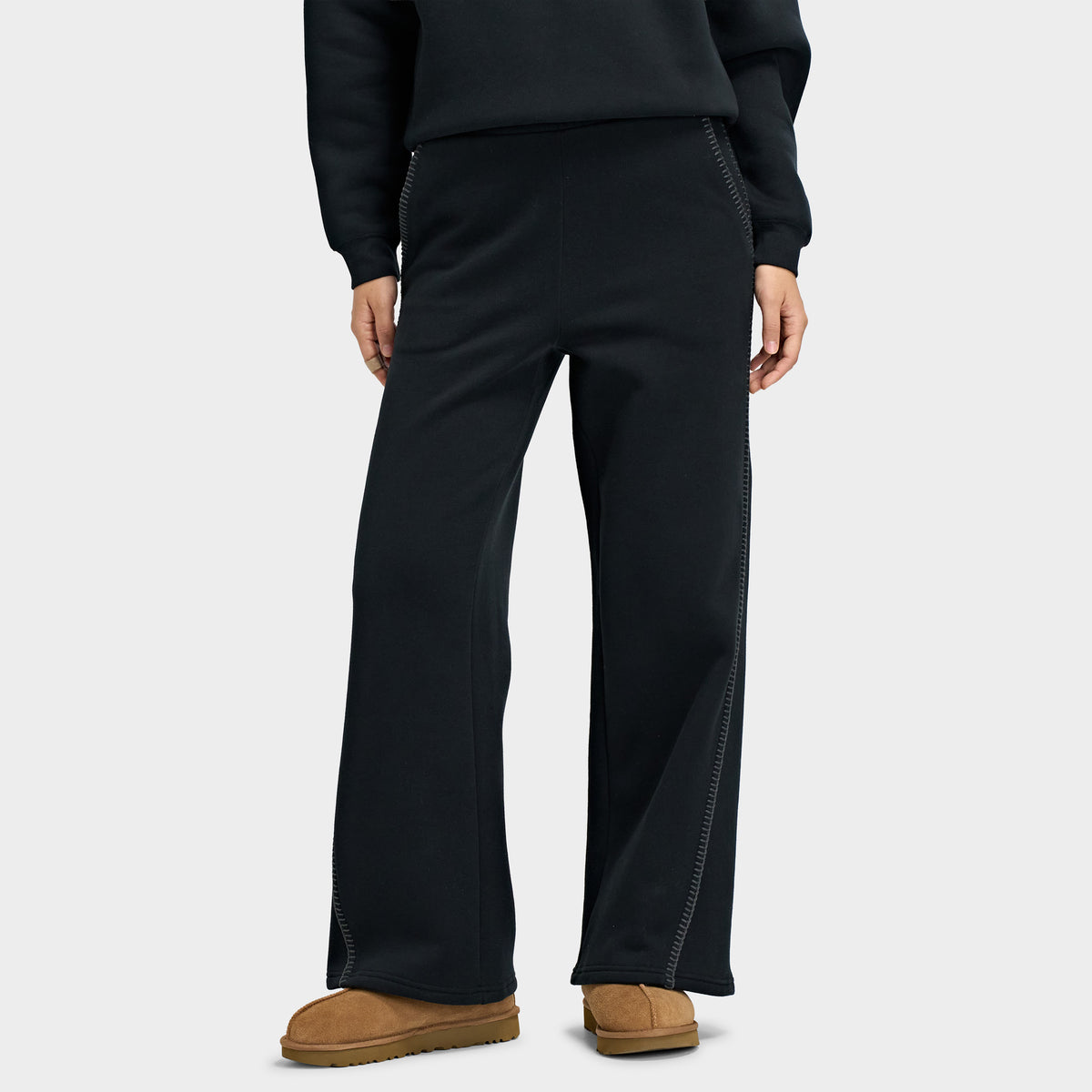 UGG Pantalon Droit Classique / Noir