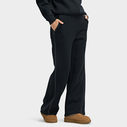 UGG Pantalon Droit Classique / Noir