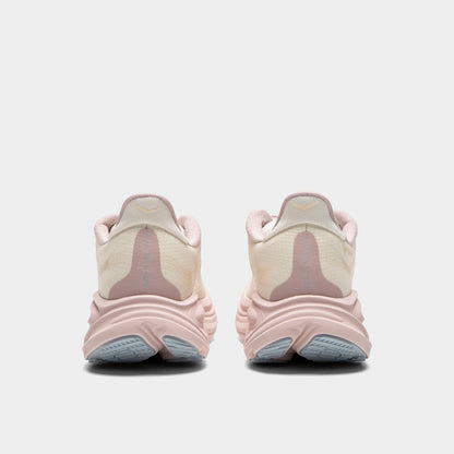 HOKA Women's Clifton 11 GTX Alabaster / Pink Opal