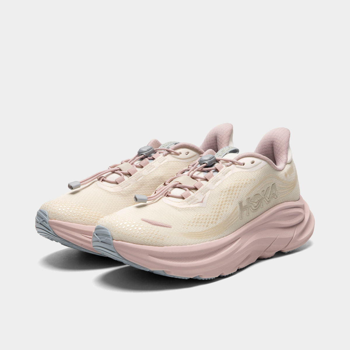 HOKA Women's Clifton 11 GTX Alabaster / Pink Opal