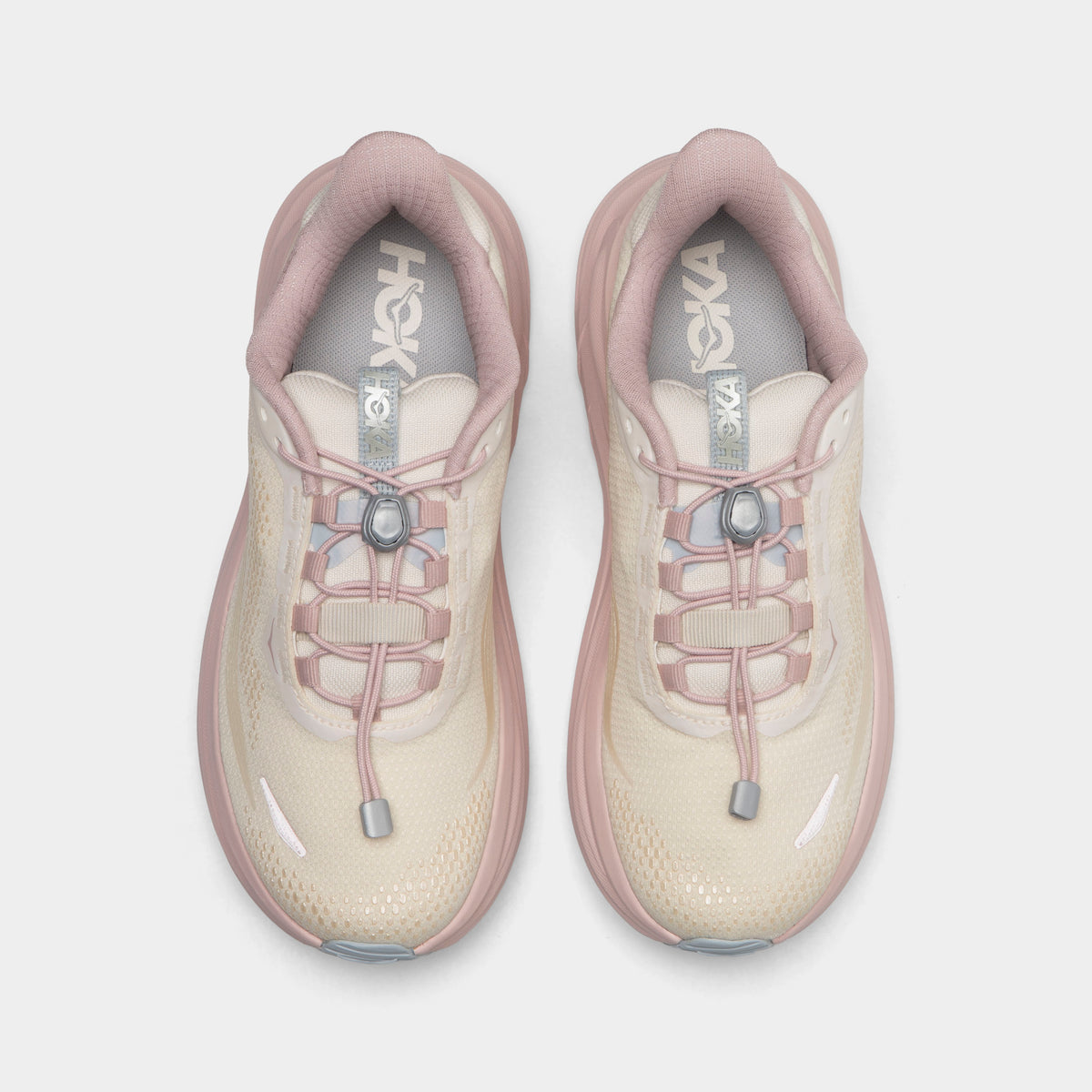 HOKA Women's Clifton 11 GTX Alabaster / Pink Opal
