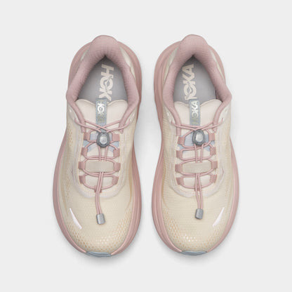 HOKA Women's Clifton 11 GTX Alabaster / Pink Opal