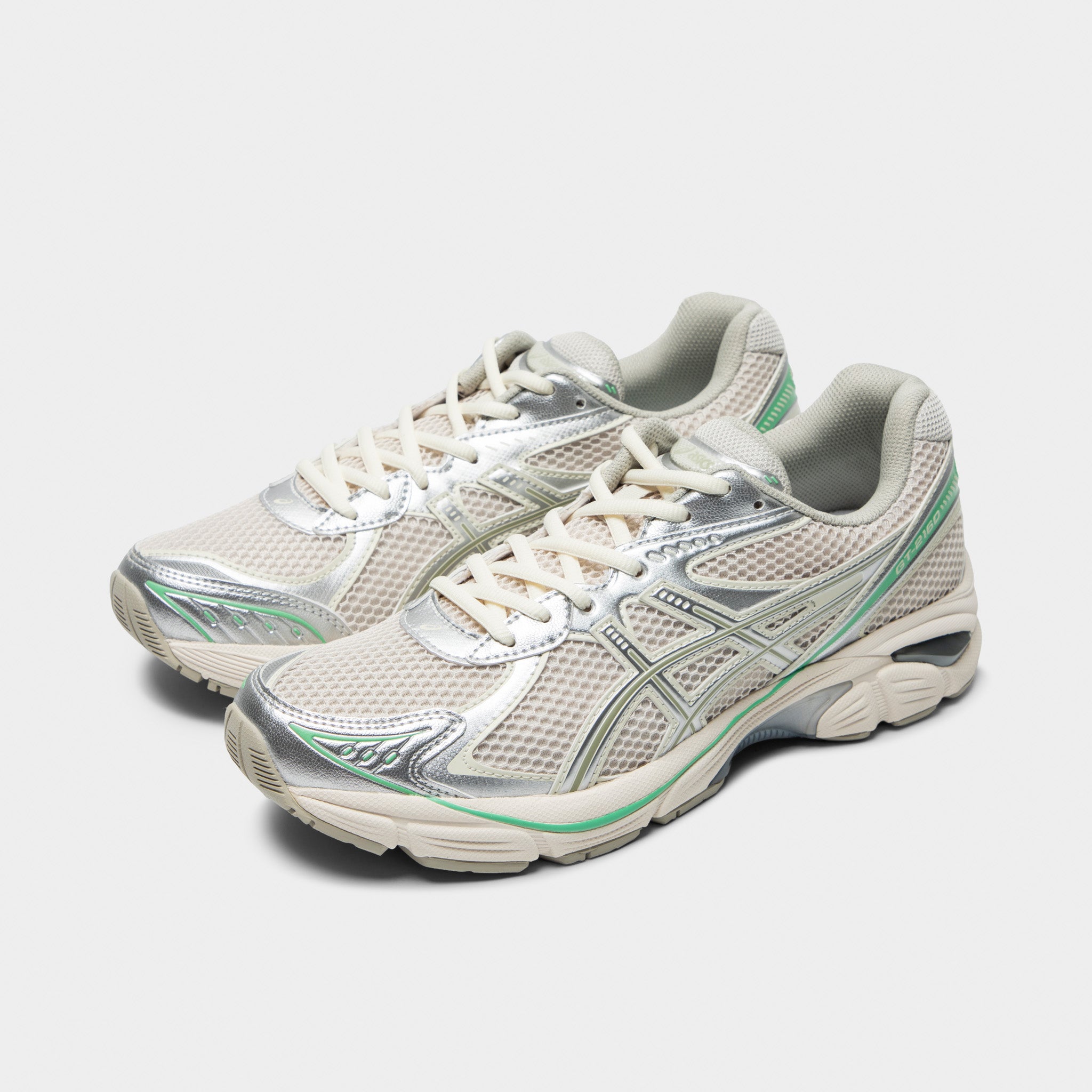 ASICS GT-2160 Off White / Grey - Green – JD Sports