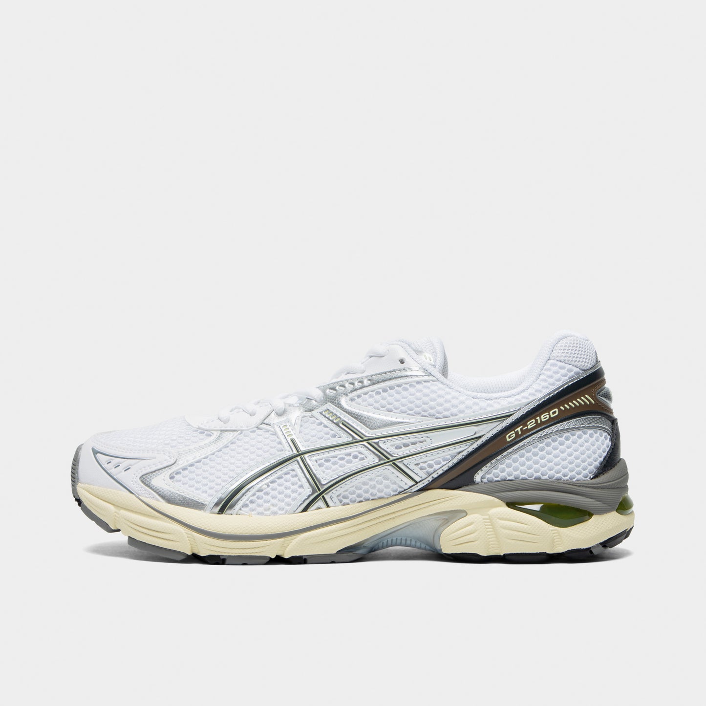 ASICS GT-2160 White / Brown-  Silver