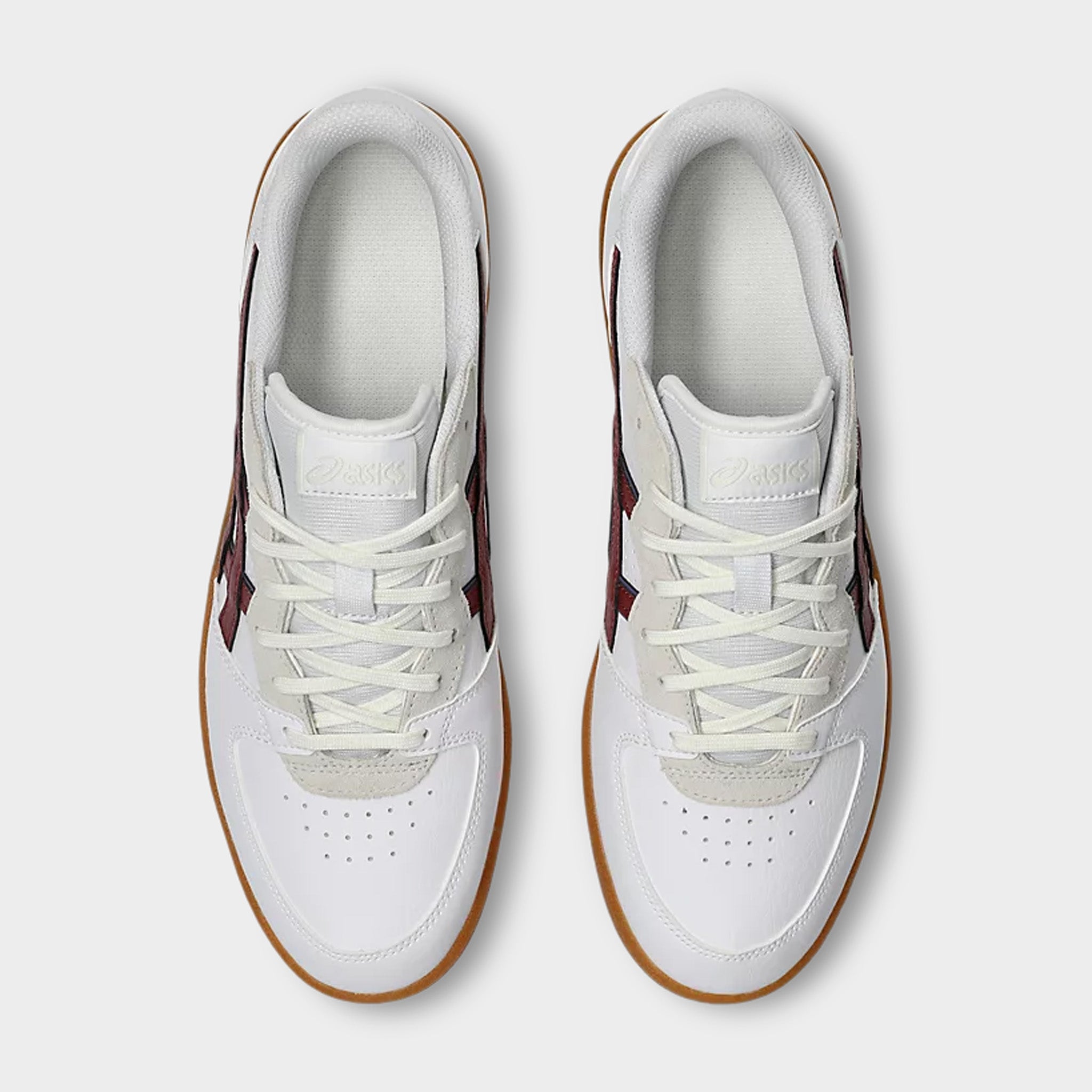 ASICS Skyhand White / Burgundy - Gum – JD Sports