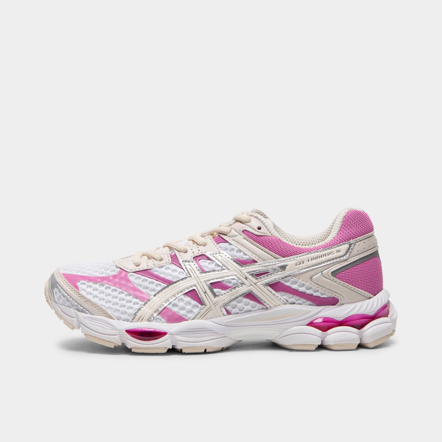 ASICS Femme Gel-Cumulus 16 Blanc / Crème Rose