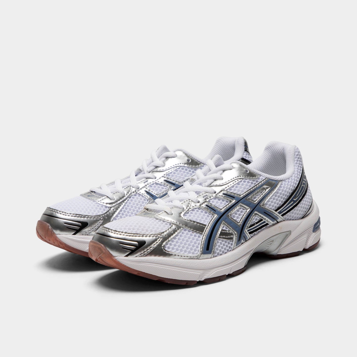 ASICS GEL-1130 Blanc / Chrome - Bleu