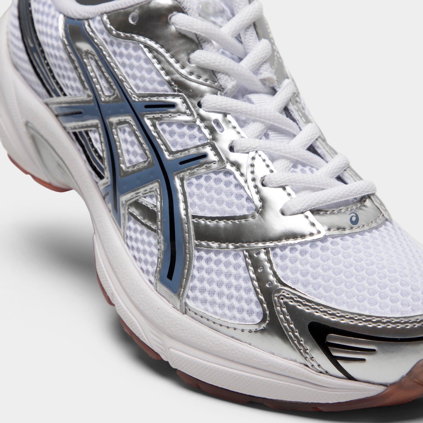 ASICS GEL-1130 Blanc / Chrome - Bleu