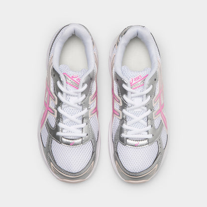 ASICS Juniors' GEL-1130 White / Dragonfruit