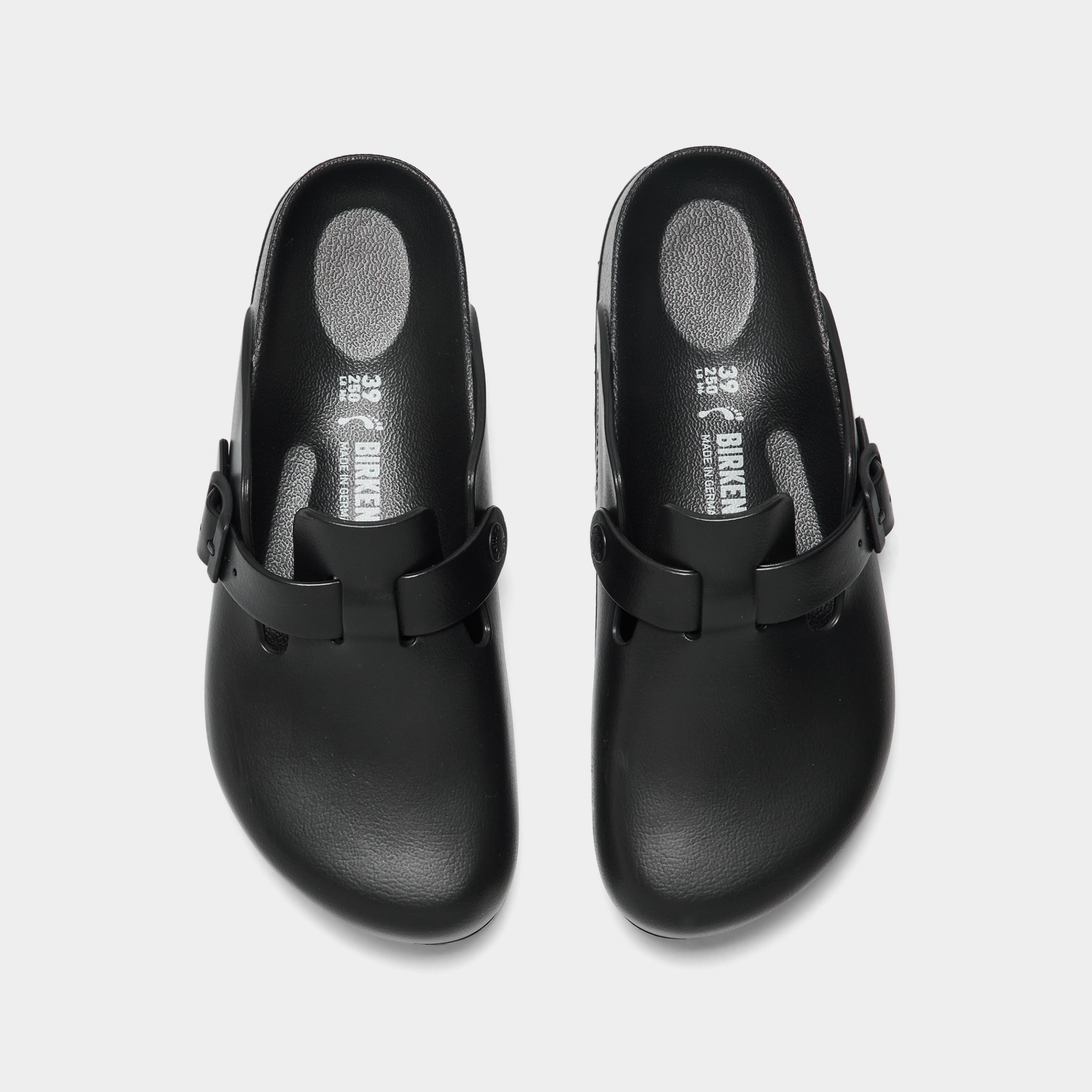 靴 BIRKENSTOCK BOSTON EVA BLACK Birkenstock Boston Eva In Black | Rubber Regular Fit Mens