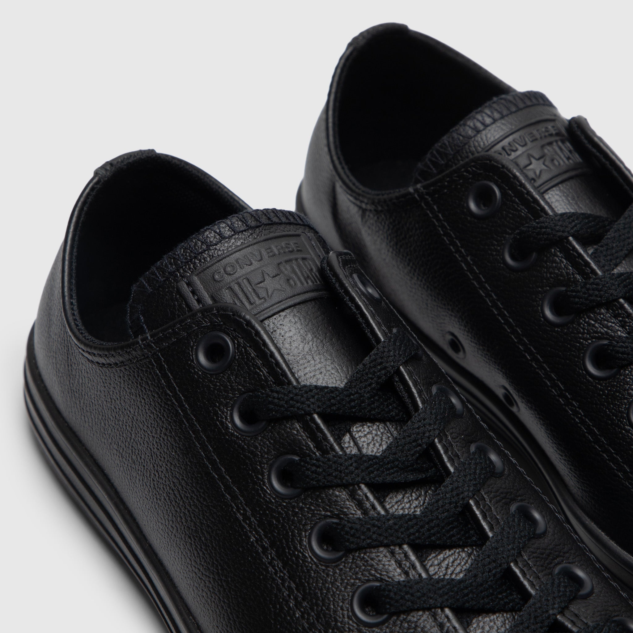 Converse CT All Star Leather Black / Black – JD Sports
