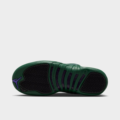 Jordan 12 Retro GS Summit White / Gorge Green - Black