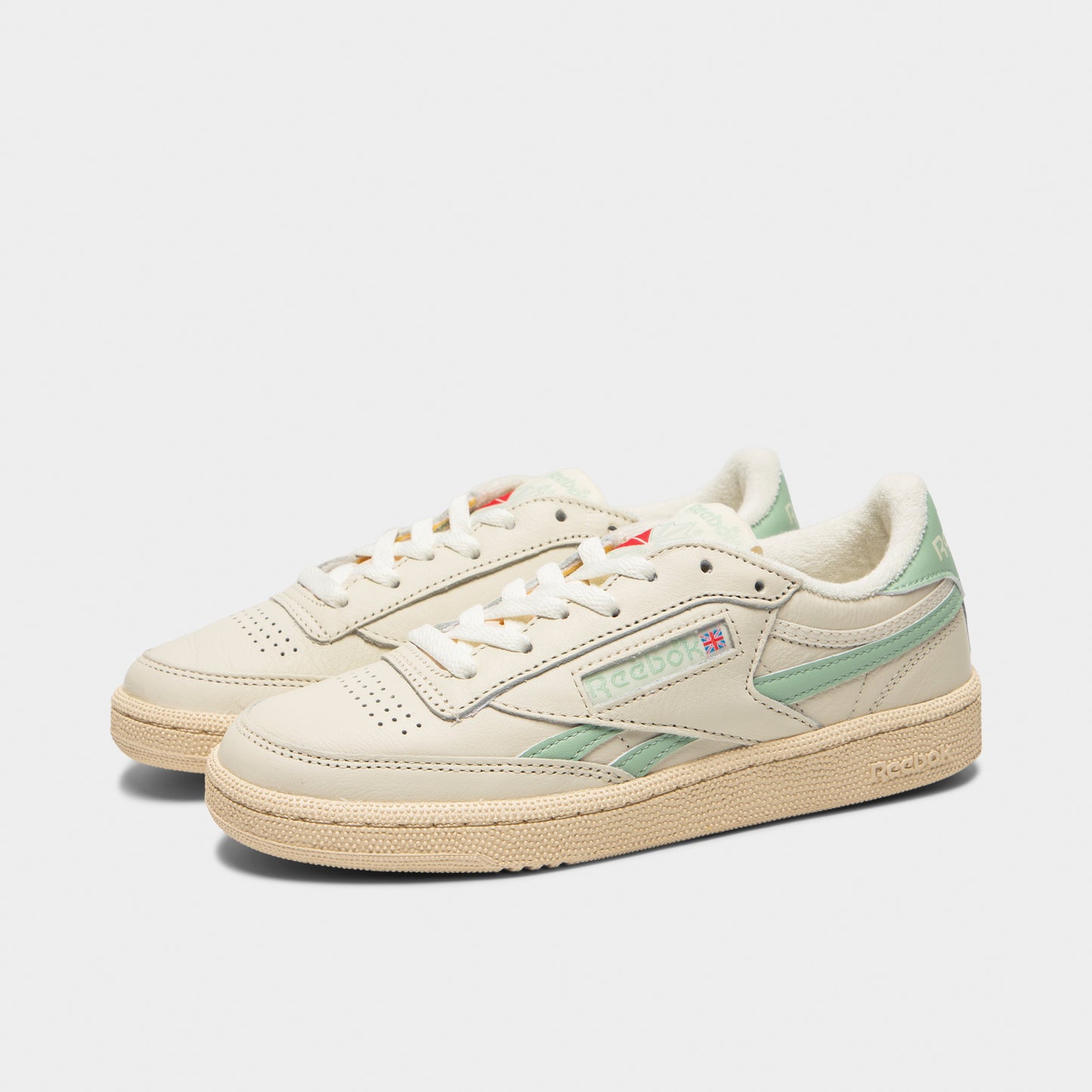 Reebok Femmes Club C Revenge Vintage Craie / Sauge clair