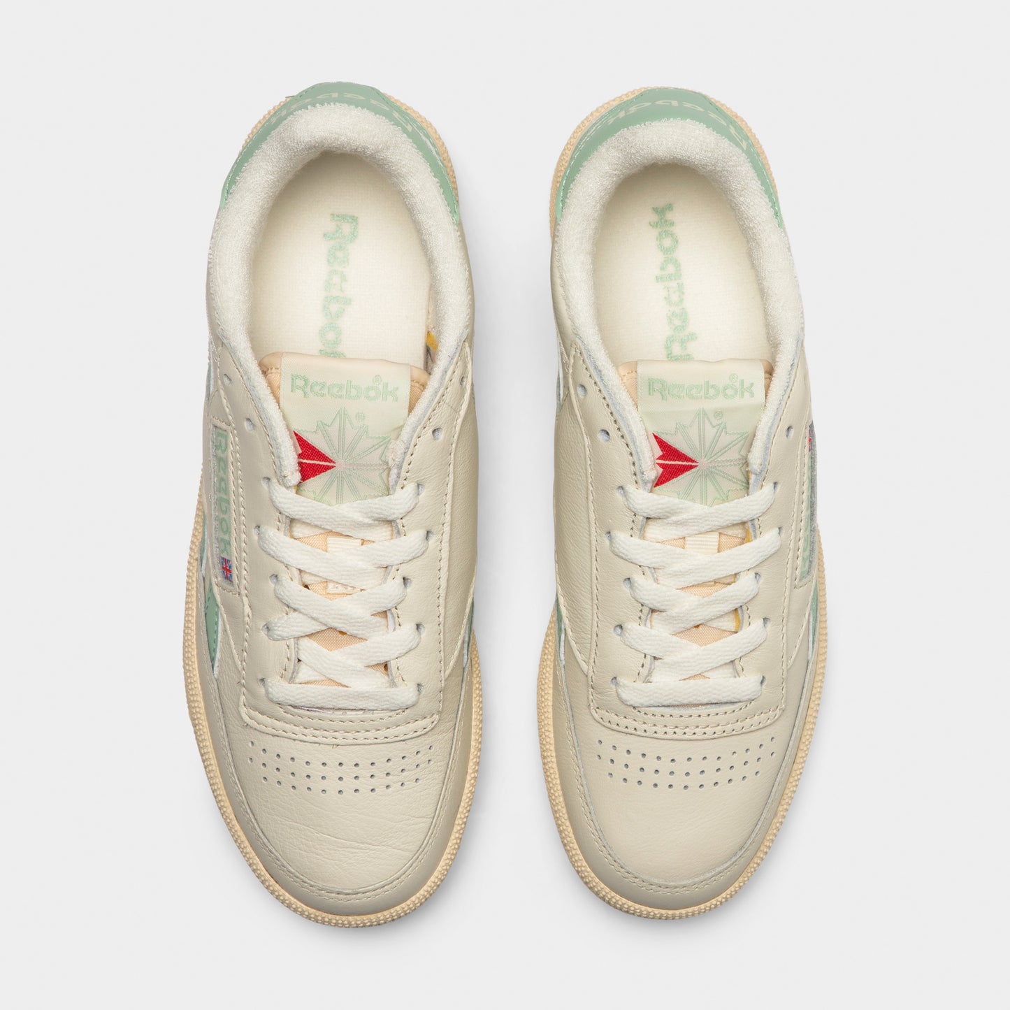 Reebok Femmes Club C Revenge Vintage Craie / Sauge clair