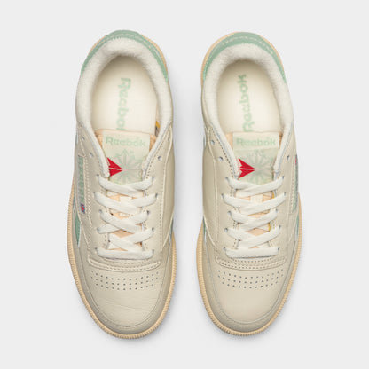 Reebok Femmes Club C Revenge Vintage Craie / Sauge clair