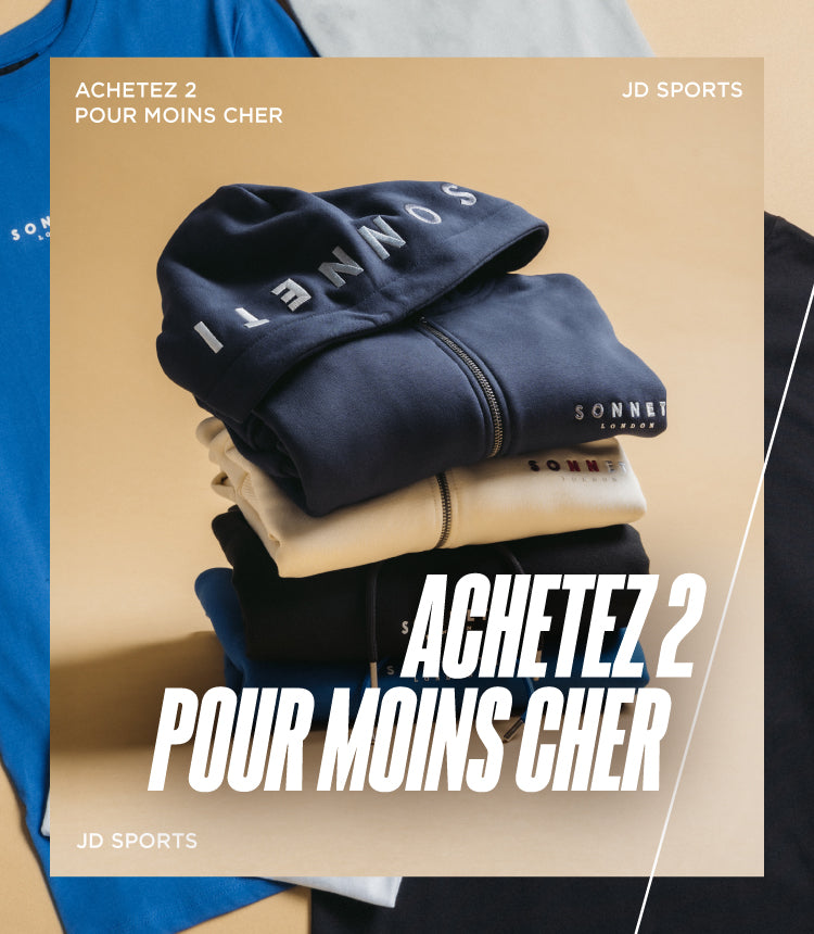 Magasinez nos offres 2 pour le prix d'un dès maintenant chez JD Sports