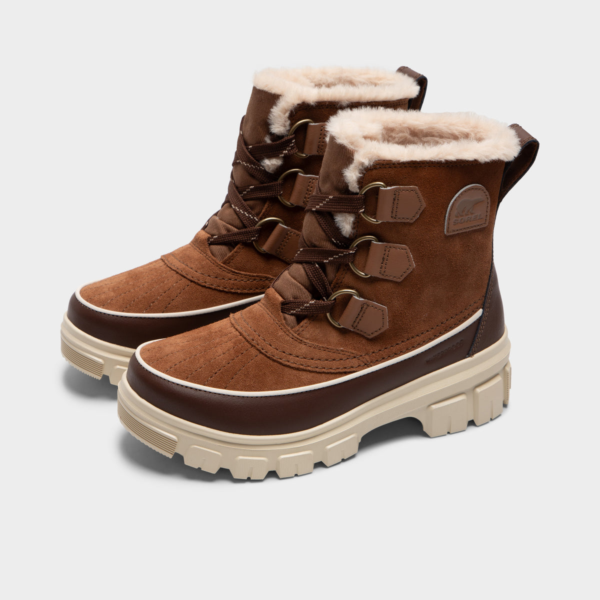 sorel velvet tan boots