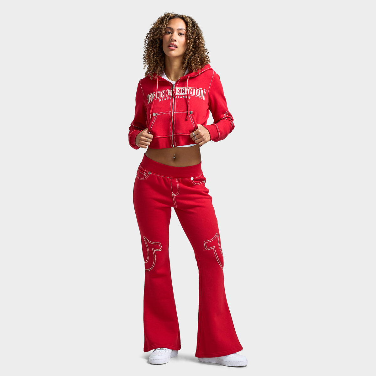 True Religion Women s Anniversary Big T Flare Pants Scarlet Sage JD true-religion-women-s-anniversary-big-t-flare-pants-scarlet-sage-jd