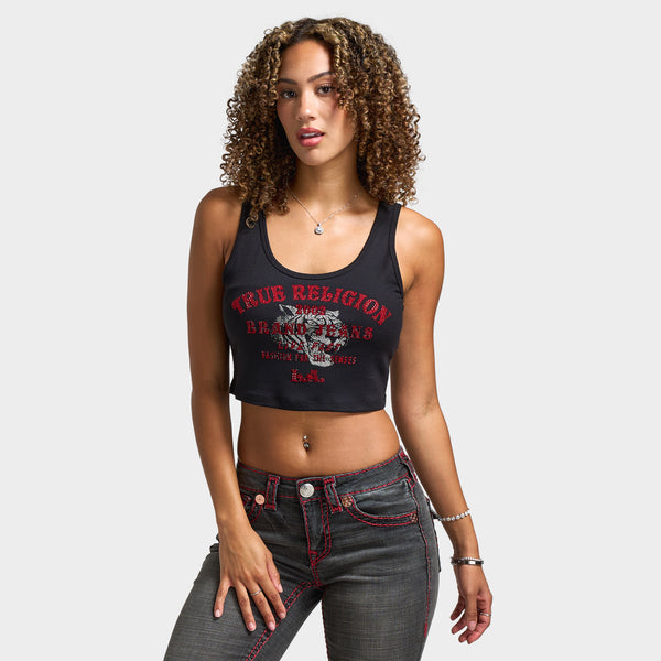 【Homme girls】LOGO CROPPED TANK 新品 X-girl（エックスガール） LOGO TANK TOP X-girl ショート丈 ロゴ