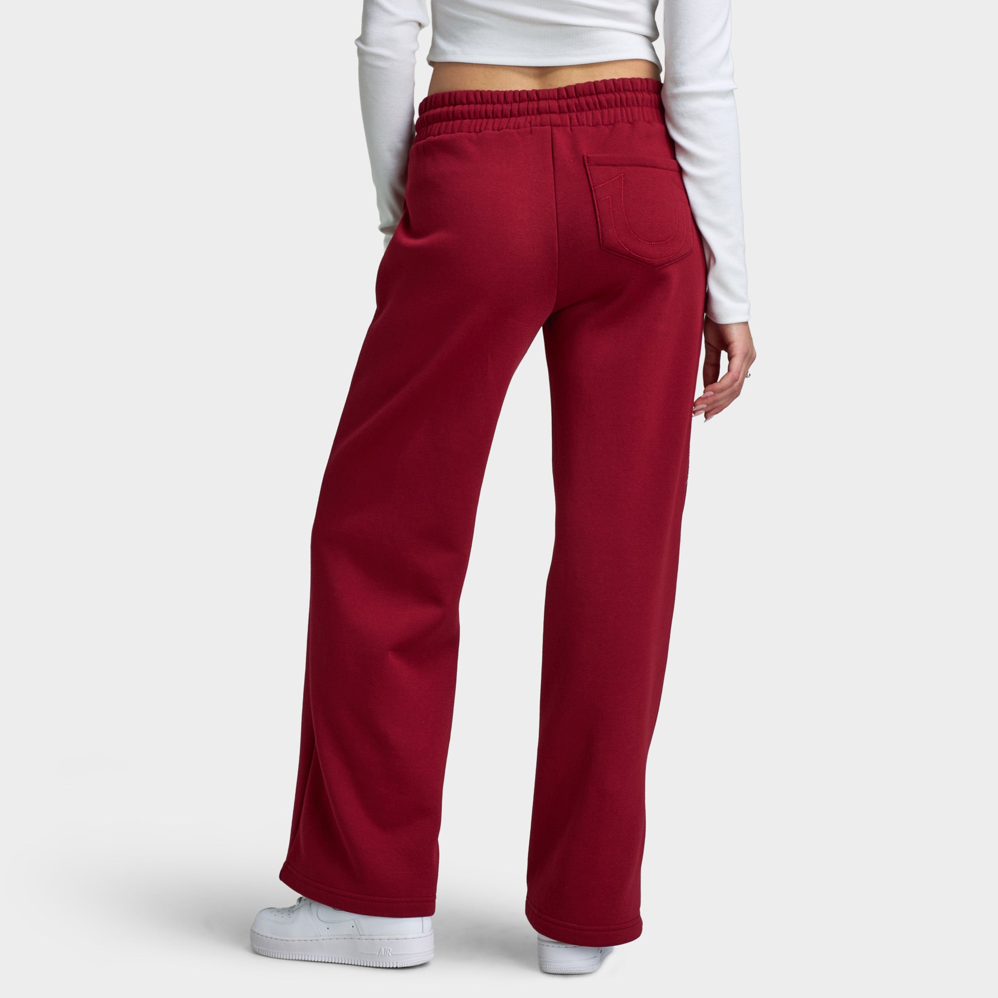 True Religion Women's Crystal Wide Leg Pants / Rhubarb – JD Sports