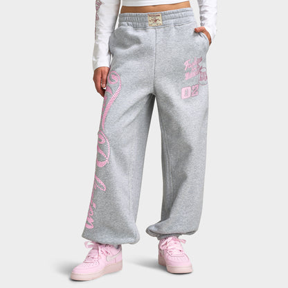 True Religion Jogging ample Big T Crystal / Gris chiné