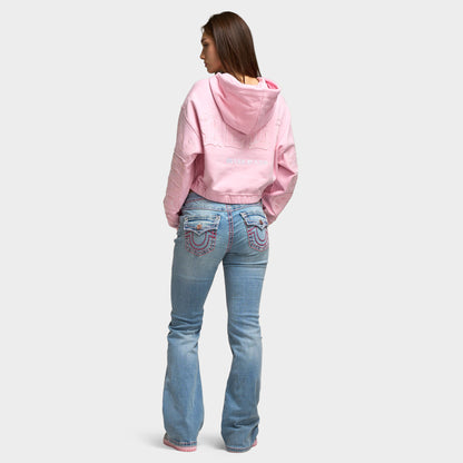True Religion Femmes Chandail à Capuchon Zippé / Conte de fées