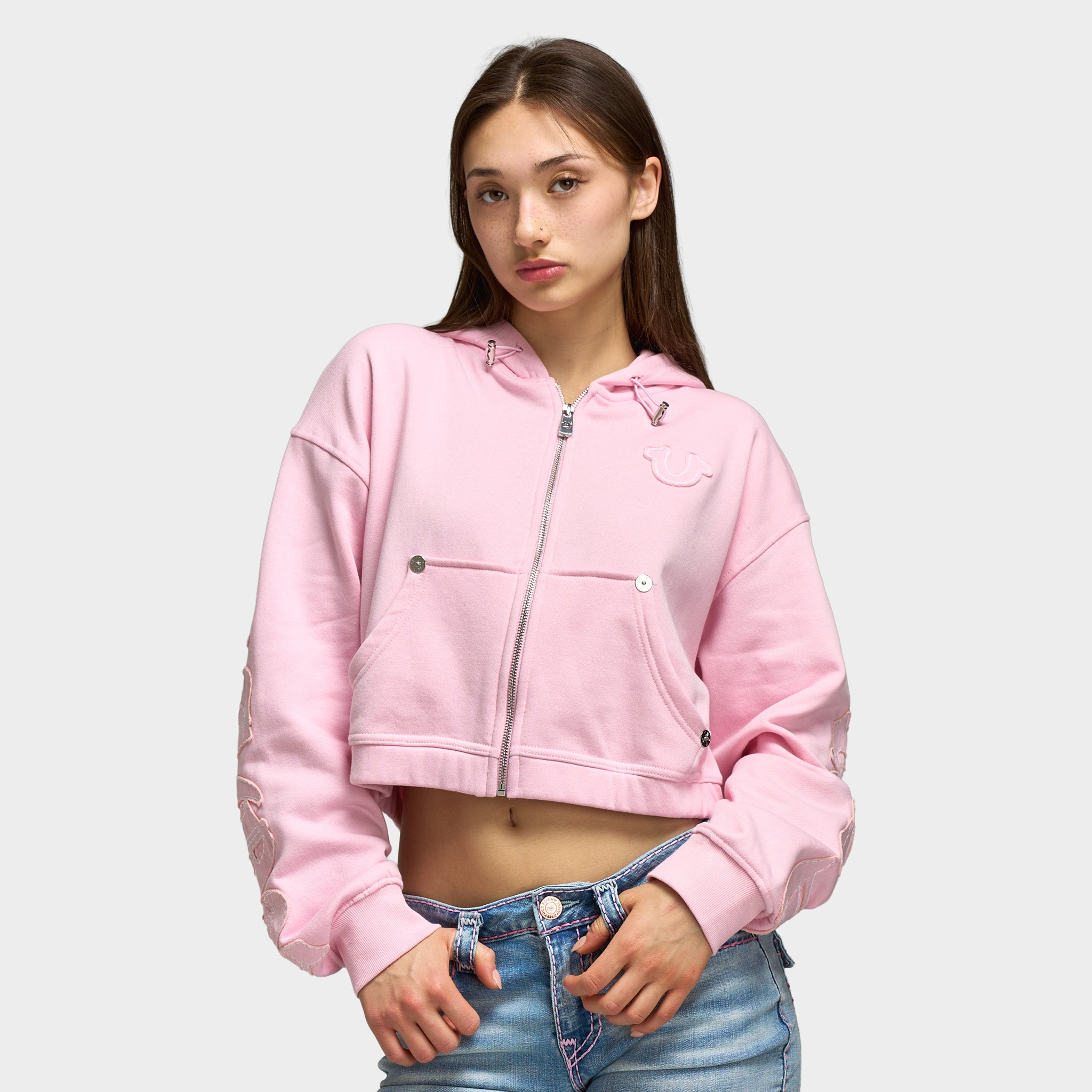 True Religion Women's Relax Full-Zip Hoodie / Fairytale – JD Sports