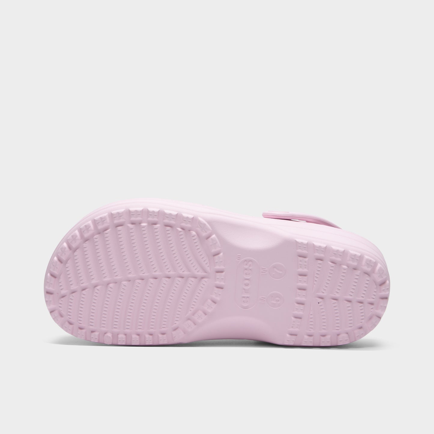 Crocs Classique Femmes Floral Cut Out / Lait Rose