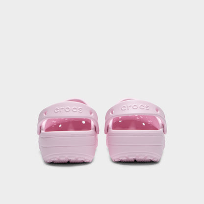 Crocs Classique Femmes Floral Cut Out / Lait Rose