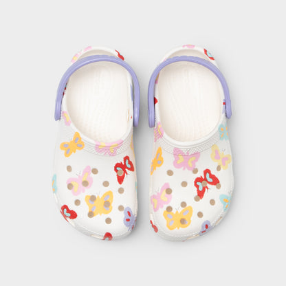 Crocs Classic Clog pour enfants / Graphique papillon