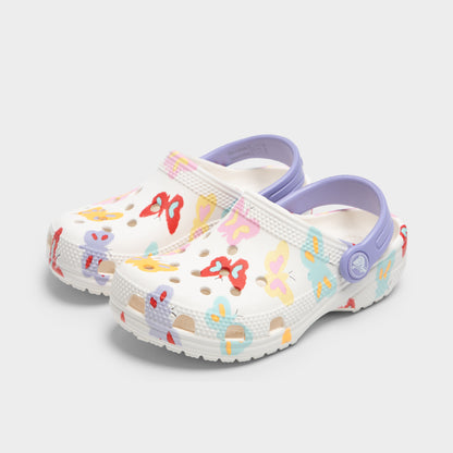 Crocs Classic Clog pour enfants / Graphique papillon