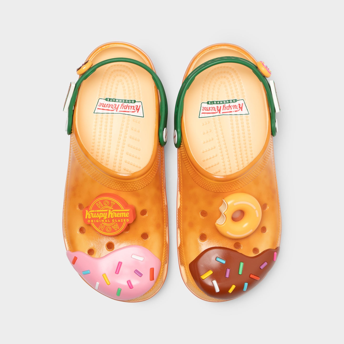 Crocs X Krispy Kreme Brown / Green
