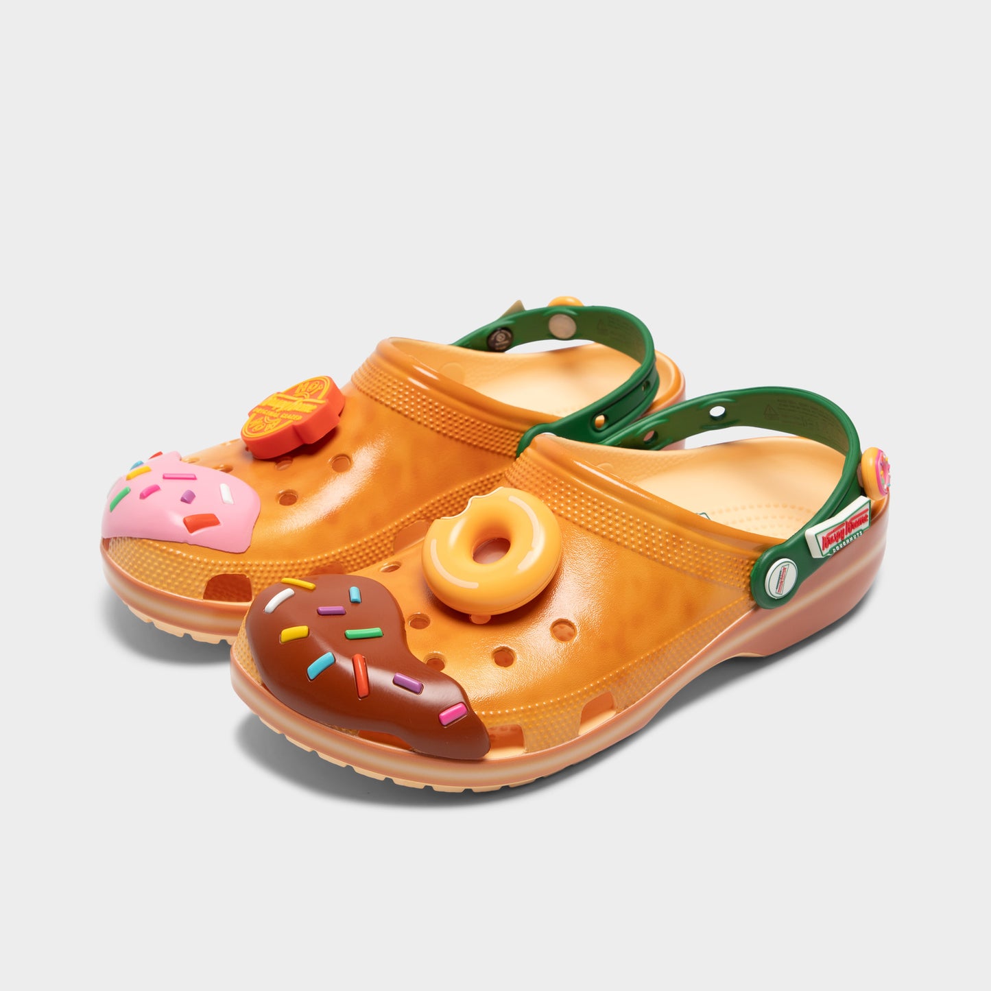 Crocs X Krispy Kreme Brown / Green