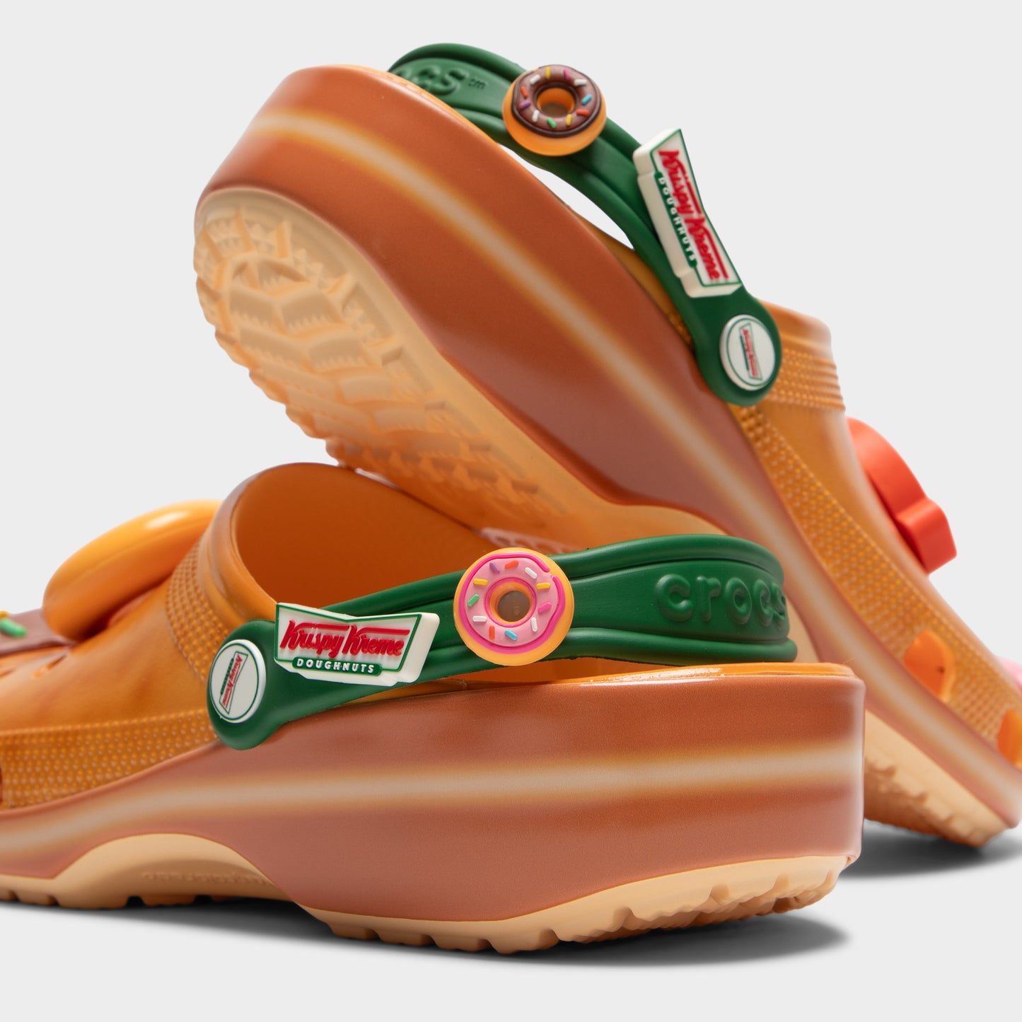 Crocs X Krispy Kreme Brown / Green