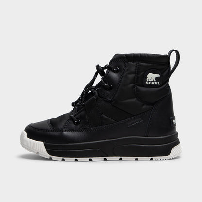 Sorel Juniors' Whitney III Mid Waterproof Black / Black