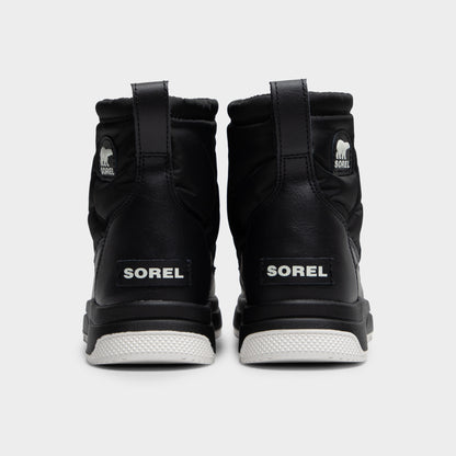 Sorel Juniors' Whitney III Mid Waterproof Black / Black