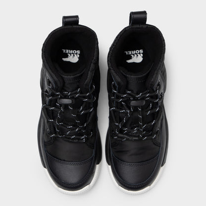 Sorel Juniors' Whitney III Mid Waterproof Black / Black
