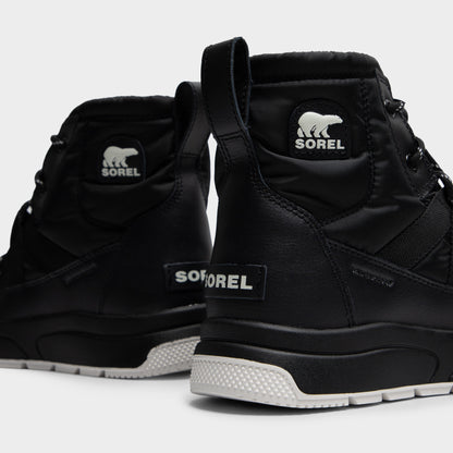 Sorel Juniors' Whitney III Mid Waterproof Black / Black